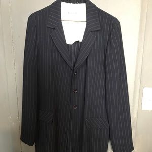 Two piece ladies pinstripe suit